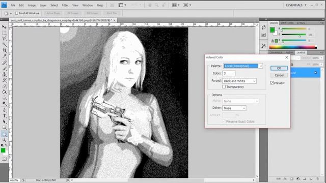 Efecto "Game boy camera" 8 O 16 BITS! PHOTOSHOP смотреть онлайн