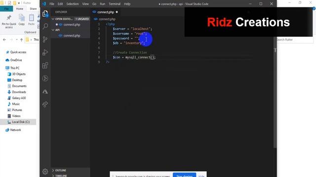 Flutter with MySQL Part -1 смотреть онлайн