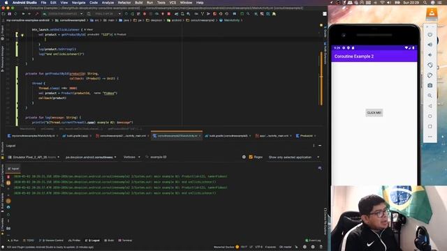 Coroutines: Diferencia entre función normal y función suspendida | Kotlin Live смотреть онлайн