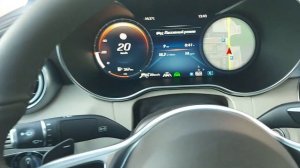 Активный круиз контроль Mercedes GLC cupe sport Часть 1