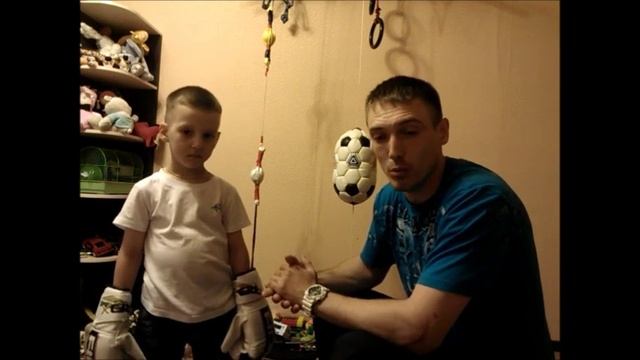 Бокс тренировка для ребенка.Boxing training for child смотреть онлайн