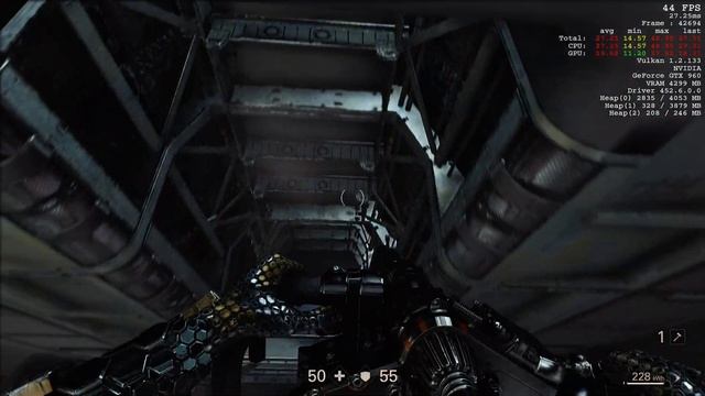 Wolfenstein II: The New Colossus - GTX 960 (eGPU) Внешний монитор смотреть онлайн
