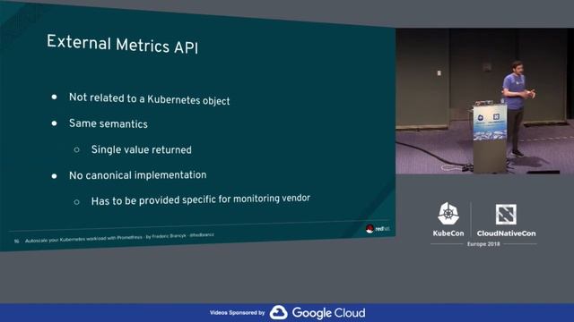 Autoscale your Kubernetes Workload with Prometheus - Frederic Branczyk, CoreOS смотреть онлайн