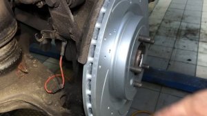 Как заменить задние колодки и диски на Range Rover Sport L 494 | Сервис Ленд Ровер Бразерс