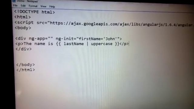 AngularJS Filter -Web Technology смотреть онлайн