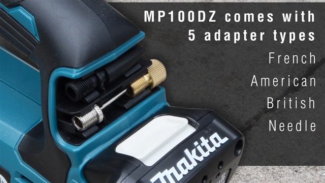 Makita UK MP100DZ 12V Max CXT Inflator смотреть онлайн
