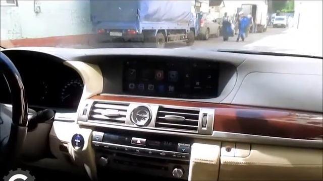 Lexus: управление доп оборудованием и мультимедиа Лексус с помощью штатного джойстика смотреть онлайн