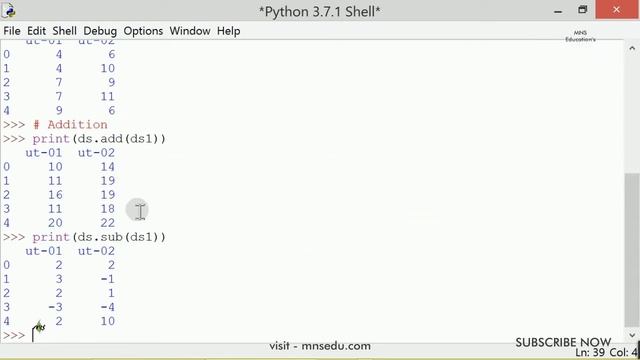 #Pandas#BinaryOperation#Dataframe#radd()#rsub()#CBSE#CS#IP#11th#12th#BCA#PGDCA#CSE#python3#BscCS смотреть онлайн