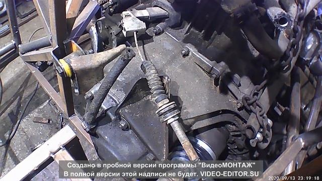Самодельная багги 4х4 #6 повышающий редуктор, (Раздатка) установил редуктор и карданные валы. смотреть онлайн