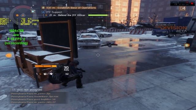 Tom Clancy's The Division Beta NVIDIA GEFORCE 820M (2GB) смотреть онлайн