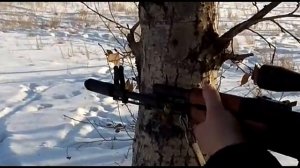 Сайга мк 02. 7.62"39 тестируем оптику. Кронштейн для складного приклада.