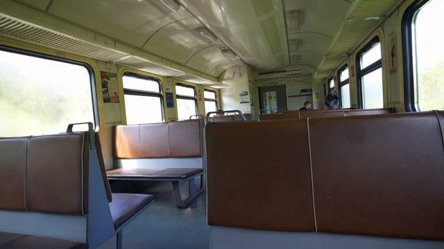 Последняя синяя электричка ЭД9М-0222 на Московской железной дороге (13.05.2021) смотреть онлайн