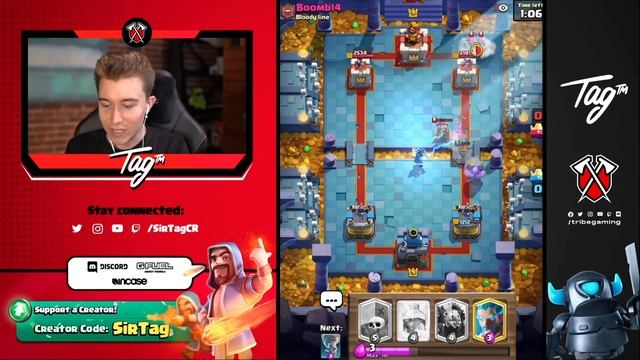 PURE TOXICITY! UNFAIR FREEZE DECK DESTROYS ANY DEFENSE! — Clash Royale смотреть онлайн