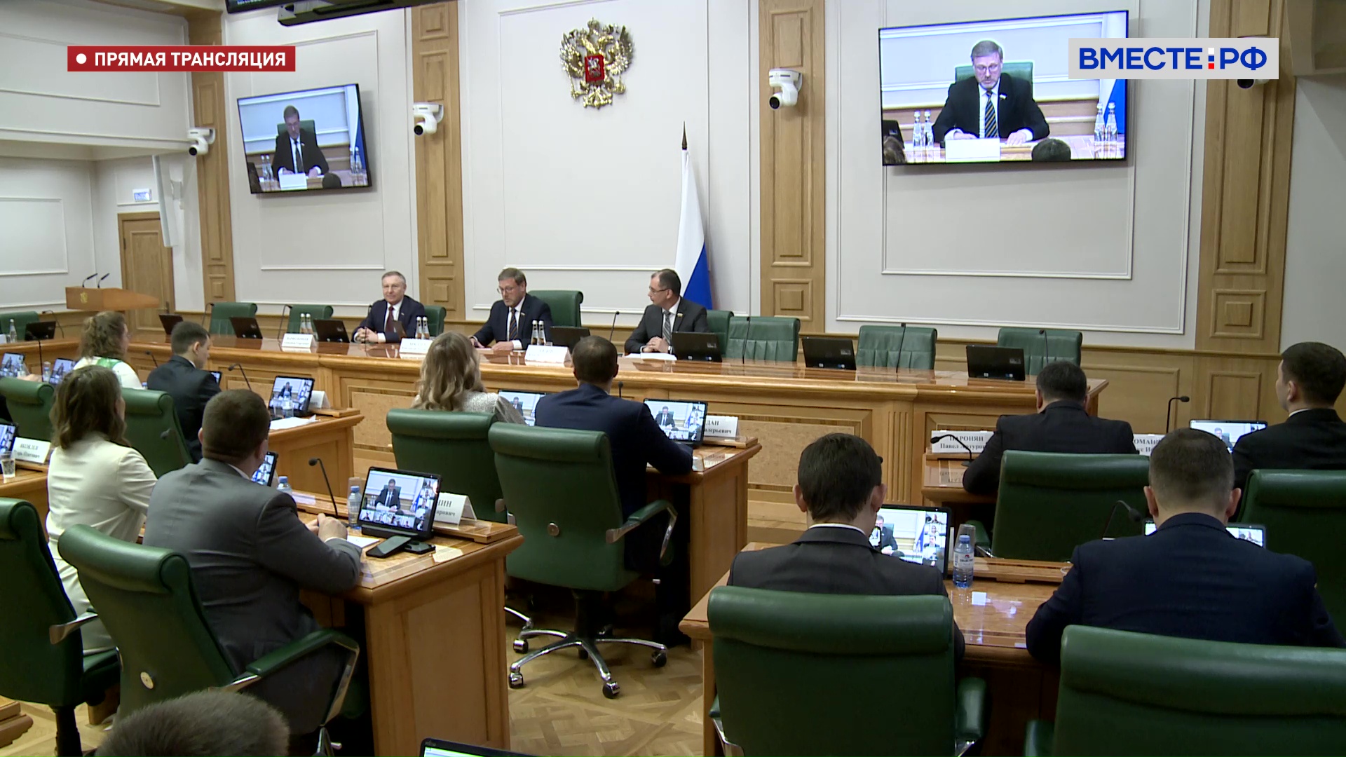 Встреча заместителя Председателя СФ с членами Палаты молодых законодателей при СФ