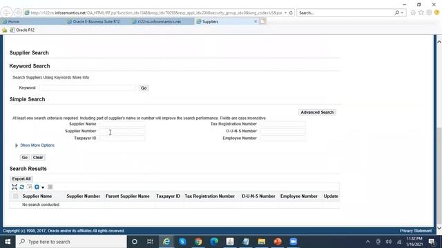 Oracle AP Supplier Merge Process смотреть онлайн