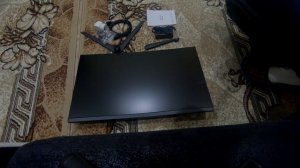 Распаковка и включение монитора HOESD A 24 FullHD