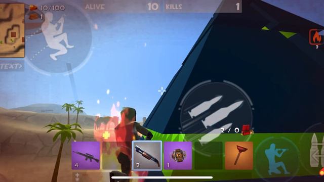 Trying to bush camp , rocket royale gameplay смотреть онлайн