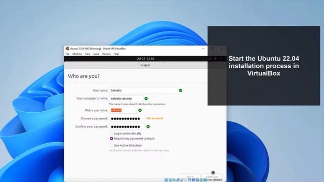 ✔️ How to install Ubuntu 22.04 on VirtualBox смотреть онлайн