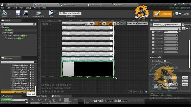 Unreal Engine | Character Editor Clone | Full tutorial With ALS - design our widget - UI | Part 8 смотреть онлайн