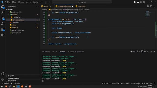 N° 28 | Crear api POST, PUT, PATCH, DELETE con Express | Curso de Node.js смотреть онлайн