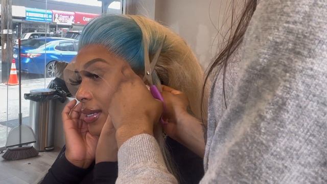 COLORED ROOTS TREND | EPIC WIG TRANSFORMATION | TINASHE HAIR смотреть онлайн
