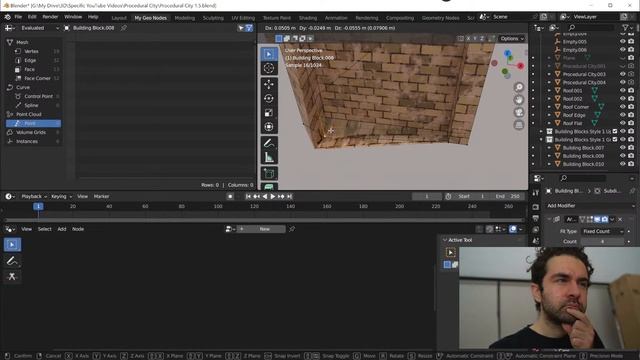 Procedural City - Live Development with Geometry Nodes смотреть онлайн