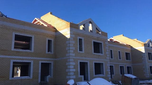 Стропильная система 1 этап. Тверь Таунхаусы в черте города. смотреть онлайн