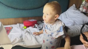 Второй день в поезде с ребёнком / Какие у нас трудности_ (08.23)