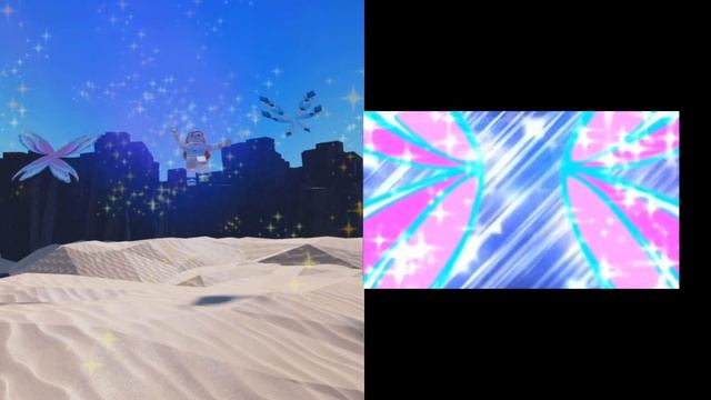 Roblox Starlix Club Bloom Believix (Super Wings) Transformation Comparison смотреть онлайн