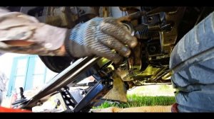 Замена переднего рычага подвески на Opel, без ямы в полевых условиях.  Последовательность, советы.