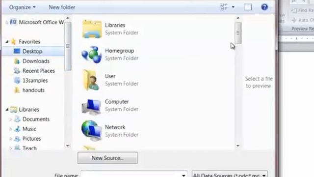Mail Merge Word 2007 (Word 2010) with Excel - keeping the formatting смотреть онлайн