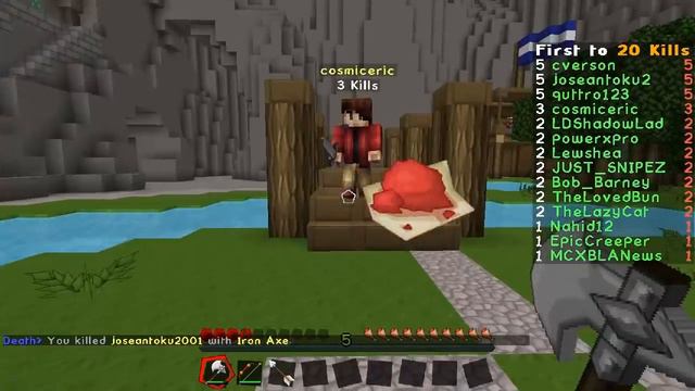 ONE IN THE QUIVER | Minecraft Mini Game | With Luciee and Adam смотреть онлайн