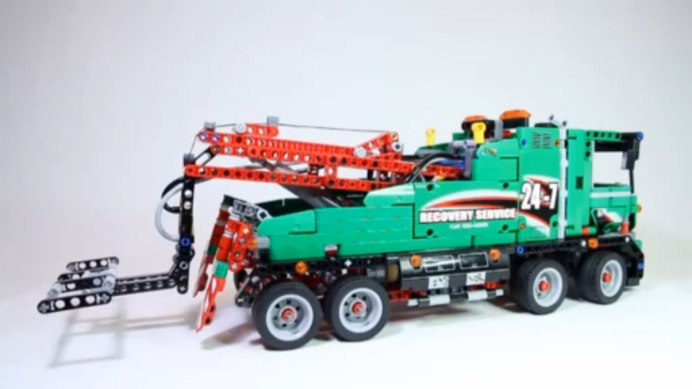 Lego Technic 42008 Service Truck - Lego Speed build смотреть онлайн
