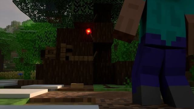 Redstone Christmas: BLOOPERS - Alex and Steve Life (Minecraft Animation) смотреть онлайн