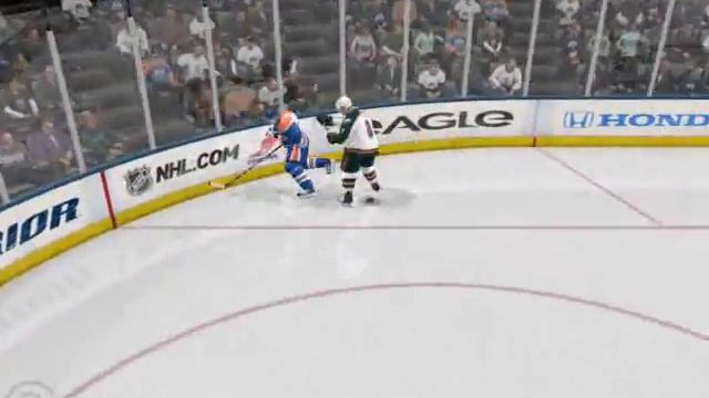NHL 10 - Big hit leads to unexpected goal смотреть онлайн