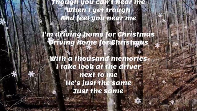 Driving Home for Christmas 🎄 Chris Rea 🎄 LYRICS смотреть онлайн
