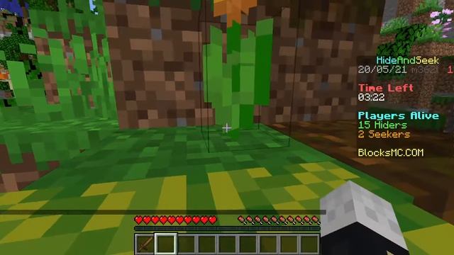 Minecraft BlocksMC Hide And Seek