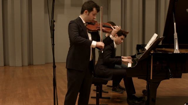 Fauré, Violin Sonata in A op.13, Scherzo, Hugo Meder/Virgile Roche смотреть онлайн
