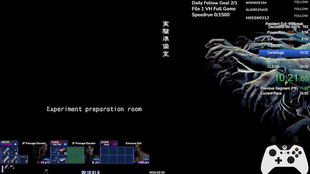 (Old WR ) Resident Evil Outbreak File 1 Speedrun of Decisions Decisions Very Hard in 19:05 смотреть онлайн
