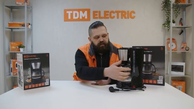 Распаковка кофеварок ТМ TDM ELECTRIC смотреть онлайн