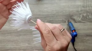 Астра из фоамирана. Астра - украшение.