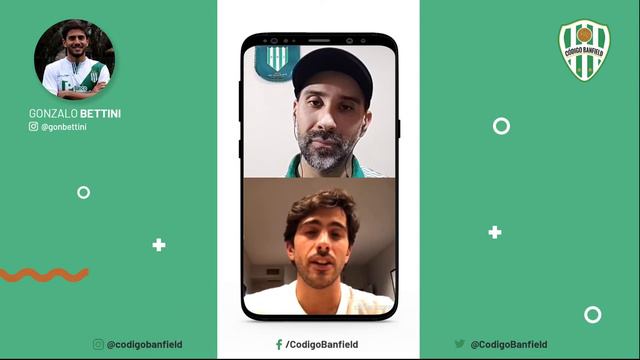 👥 Mano a Mano con ⚽ GONZALO BETTINI en CÓDIGO BANFIELD смотреть онлайн