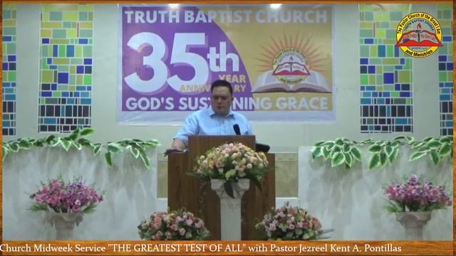 "THE GREATEST TEST OF ALL"(Pastor Jezreel Kent A. Pontillas, August 24, 2022) смотреть онлайн