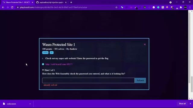 BCA CTF | web challenges 1-7 writeup смотреть онлайн