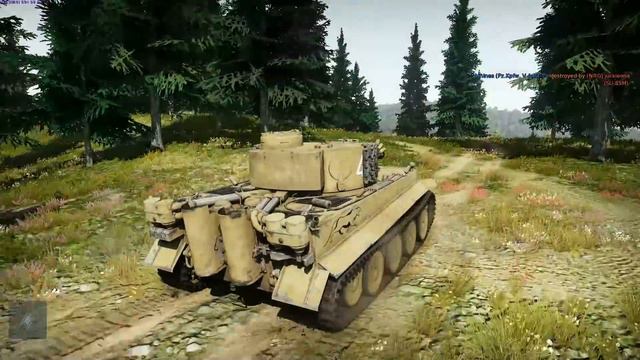 War Thunder - The Tiger смотреть онлайн