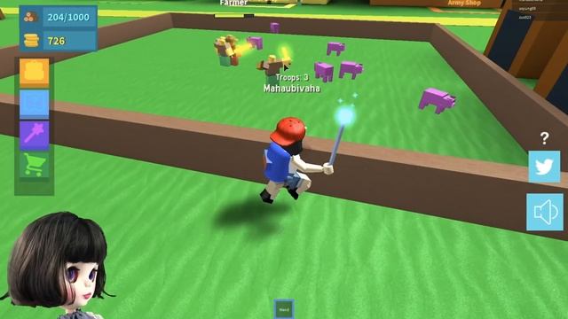 Моя АРМИЯ МИНЬОНОВ в Роблокс - Roblox с Машкой смотреть онлайн