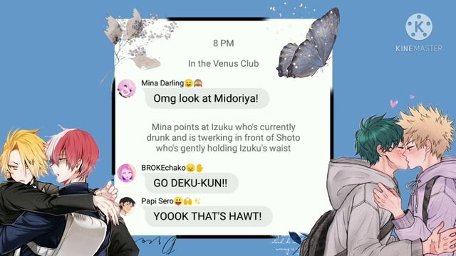 The Plan To Make You Mine ft. BakuDeku & KamiTodo || BNHA Texting Story || ????????? смотреть онлайн