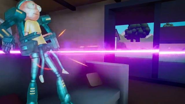 Rick and Morty FFA (Fortnite creative map trailer) смотреть онлайн