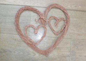 МК. Сердце из бумажной лозы. #222