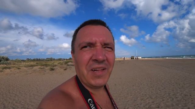 Шикарный пляж под Анапой. Один из лучших на Чёрном море смотреть онлайн